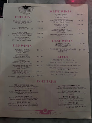 Menu Saint Restaurant Bar & Speakeasy - 4