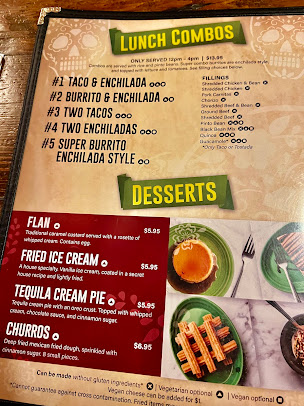 Menu Salena's Mexican Restaurant - 5