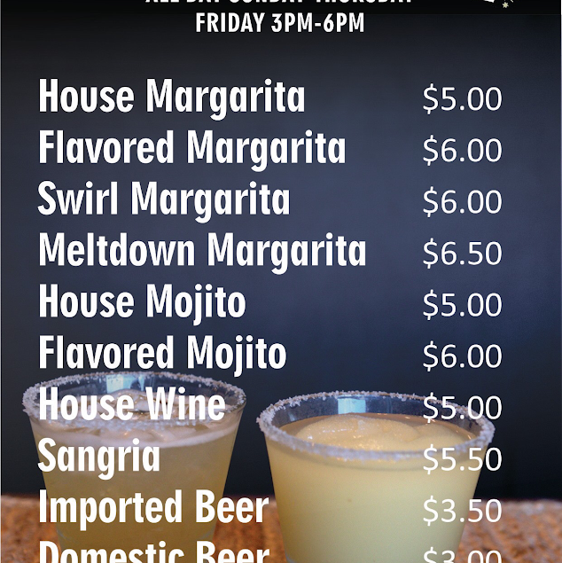 Menu Salsa Tex Mex Plano Texas - 6