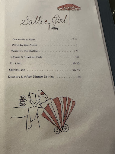 Menu Saltie Girl - 0