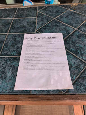 Menu Salty Pearl Alligator Point Tiki - 2