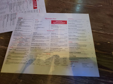 Menu Salvation Pizza Kitchen Bar Rainey St - 0
