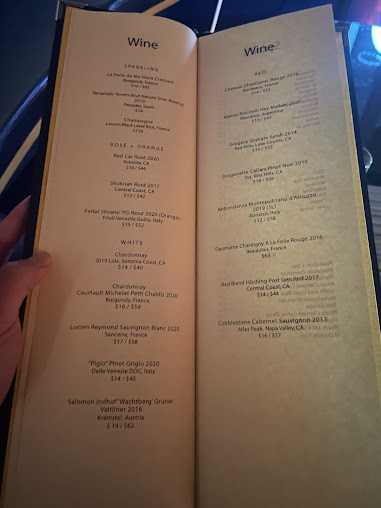 Menu Sam First Jazz Club Bar - 2