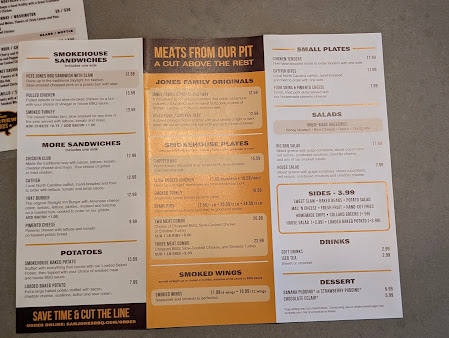Menu Sam Jones Bbq - 2