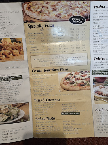 Menu San Remo Pizzeria & Restaurant - 4