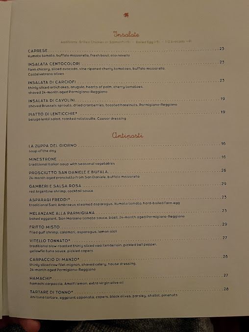 Menu Sant Ambroeus Brookfield - 3
