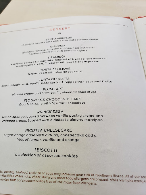 Menu Sant Ambroeus Brookfield - 5