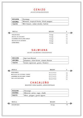 Menu Santa Catarina: Oaxacan Restaurant & Mezcal Ba - 9