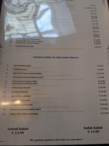 Menu Sapthagiri Taste Of India - 3