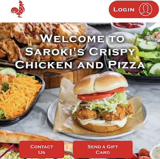 Menu Sarokis Crispy Chicken Pizza Royal Oak - 0