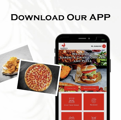 Menu Sarokis Crispy Chicken Pizza Royal Oak - 5