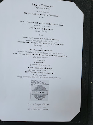 Menu Saveur - 5