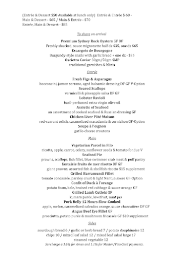 Menu Saveur - 8