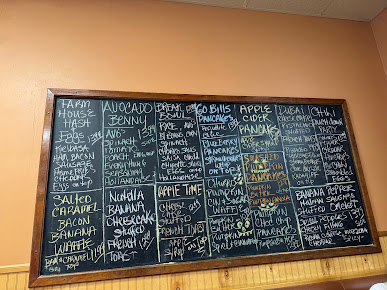 Menu Savory's Family Restaurant - 1