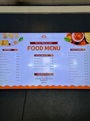 Menu Savoy Restaurant - 4