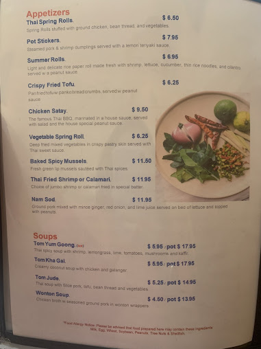 Menu Sawaddee Ka Thai Cuisine Pho - 9