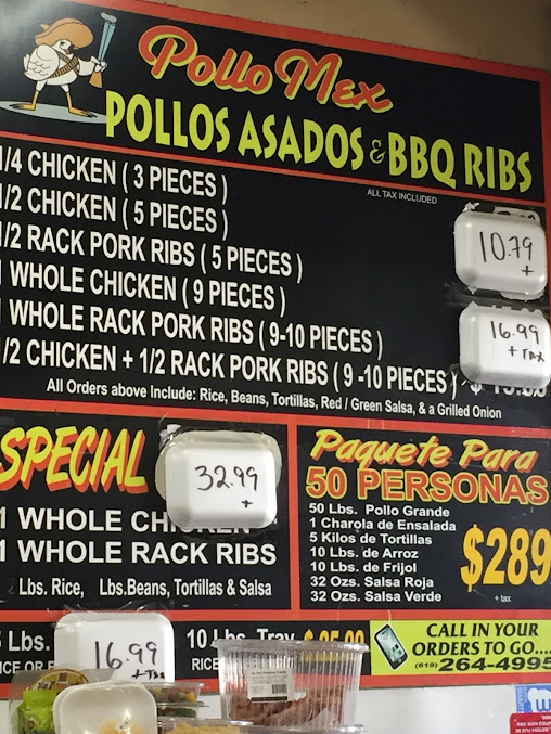 Menu Sawaya Brothers Jr Pollo Mex - 0