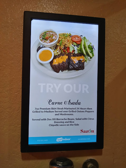 Menu Sazon Tex Mex And More - 2