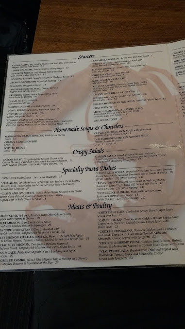 Menu Schellenger's Restaurant - 3