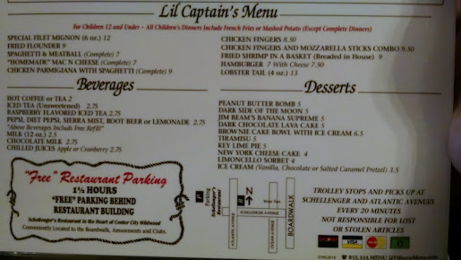 Menu Schellenger's Restaurant - 7