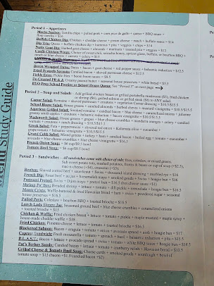 Menu School House Kitchen And Libations - 2