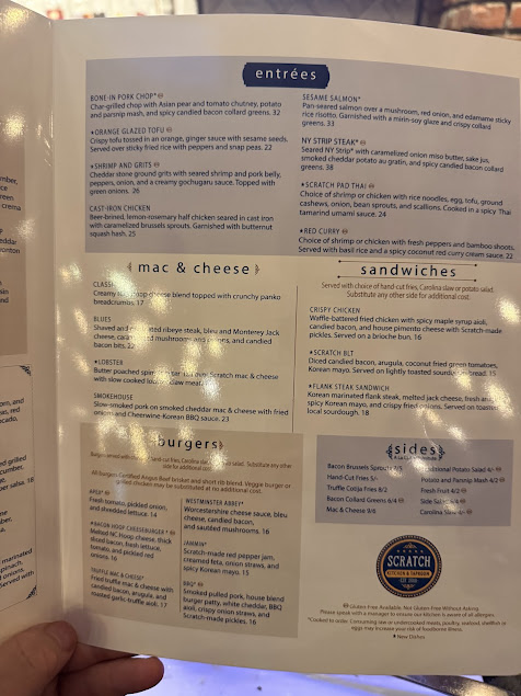 Menu Scratch Kitchen & Taproom - 8