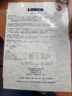 Menu Se7En Cafe By The Sea - 0