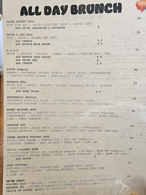 Menu Se7En Cafe By The Sea - 6