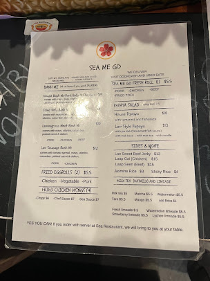 Menu Sea Restaurant - 2