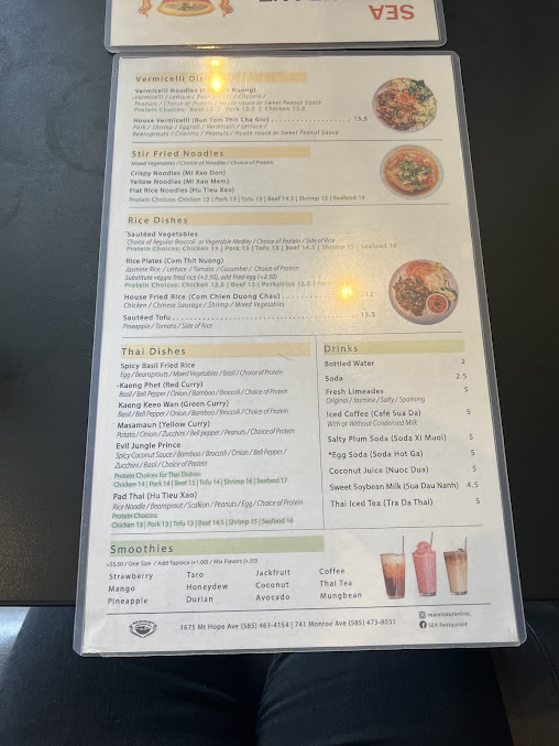 Menu Sea Restaurant - 3