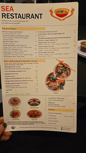 Menu Sea Restaurant - 8