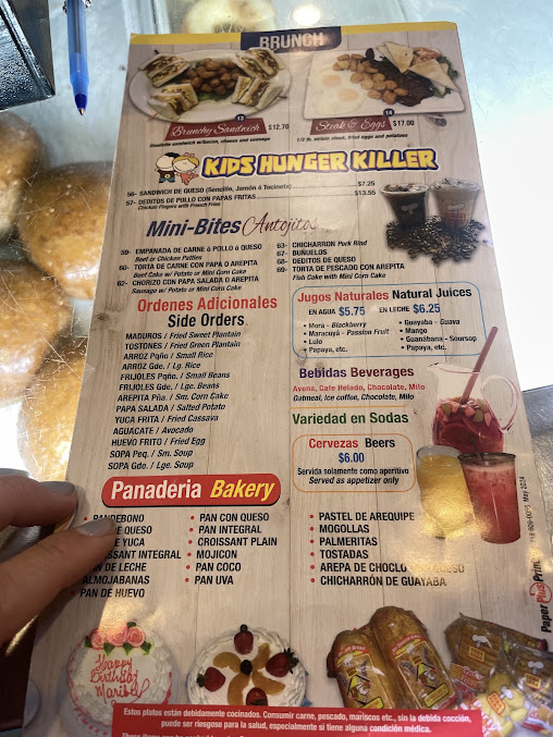 Menu Seba Seba - 2
