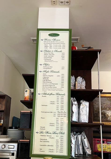 Menu Seerose - 1