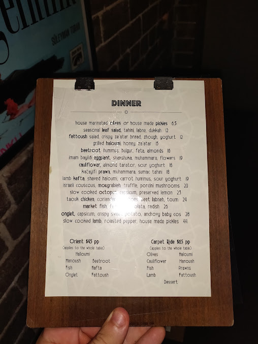 Menu Sefa Kitchen Bondi - 4