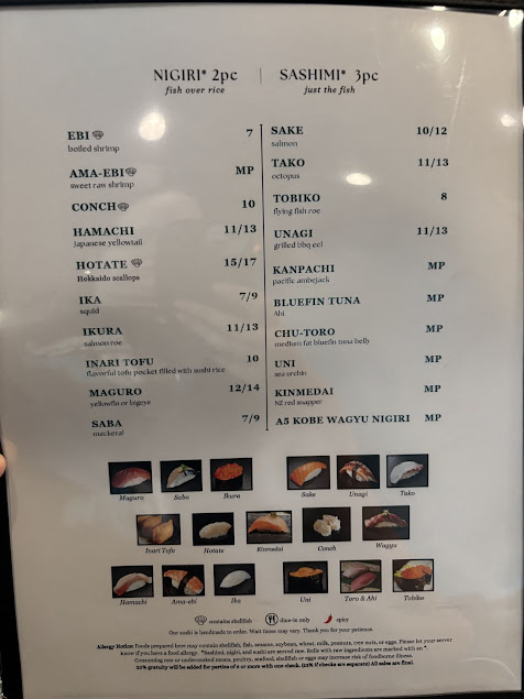 Menu Sensu Sushi Restaurant And Bar - 4