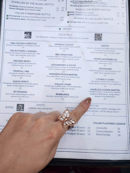 Menu Serafina Tribeca - 8