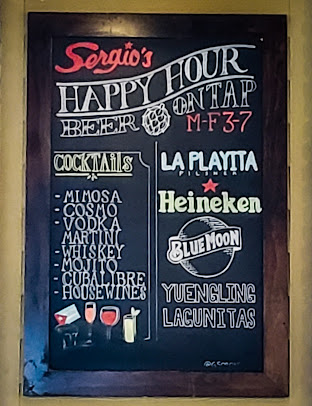 Menu Sergio's Restaurant - 4
