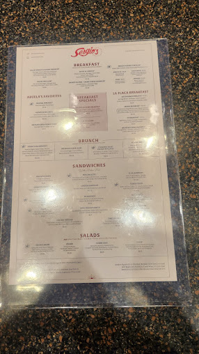 Menu Sergio's Restaurant - 7