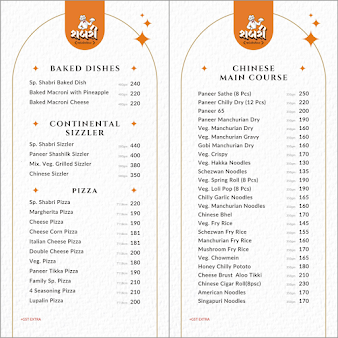 Menu Shabri Garden Restaurant - 9