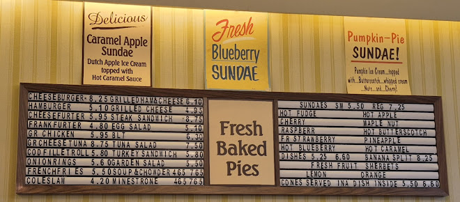 Menu Shady Glen Restaurant And Ice Cream Parlor - 6