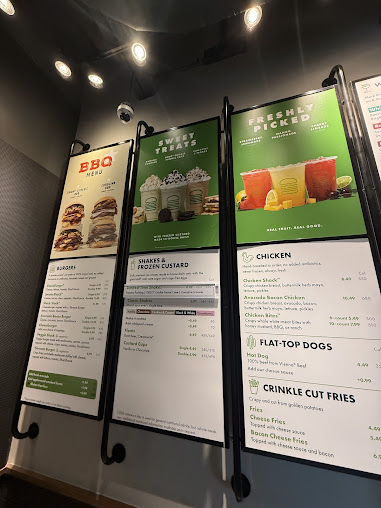 Menu Shake Shack Uptown Plaza Camelback Central - 1