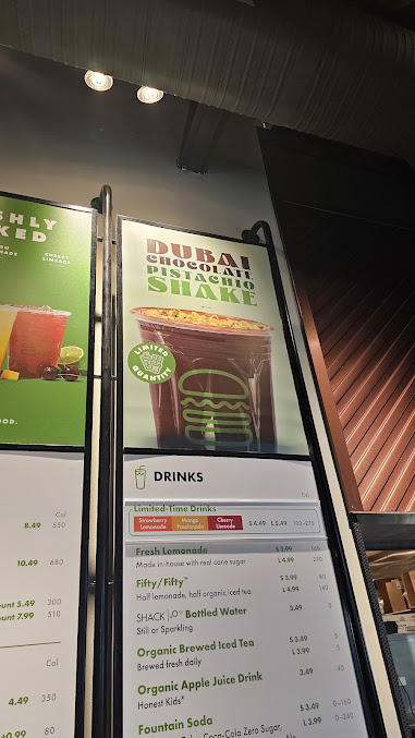 Menu Shake Shack Uptown Plaza Camelback Central - 4