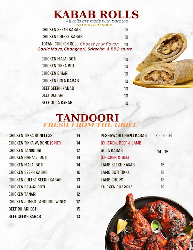 Menu Shalimar King Of Sweets Restaurant - 3