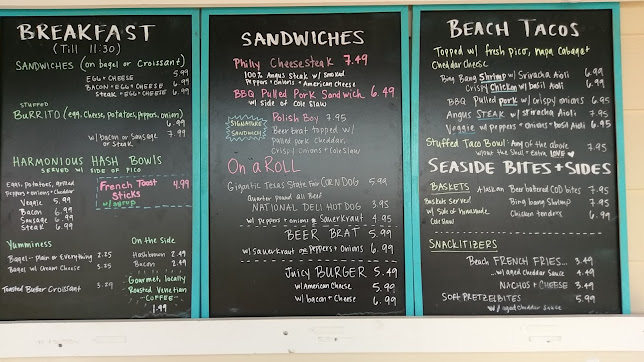 Menu Shark Tooth Beach Concessions Nokomis Beach - 2