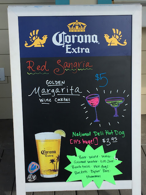 Menu Shark Tooth Beach Concessions Nokomis Beach - 5