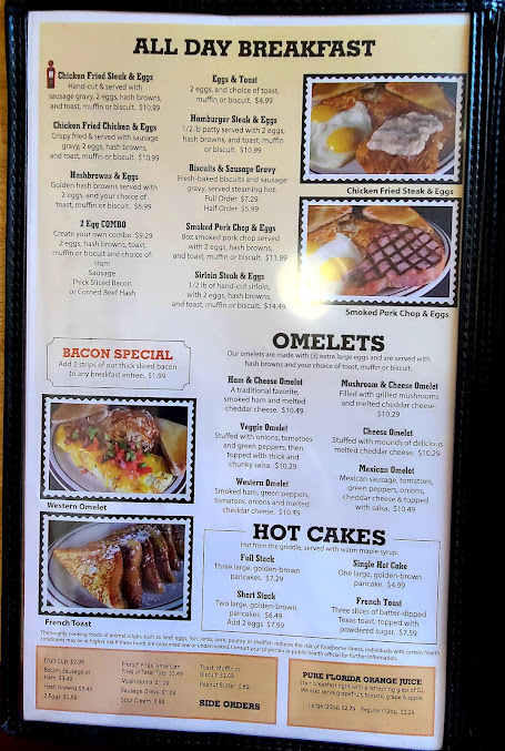Menu Shoemakers Restaurant - 0