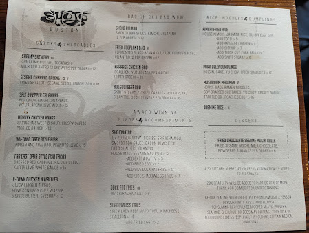 Menu Shōjō Boston - 3