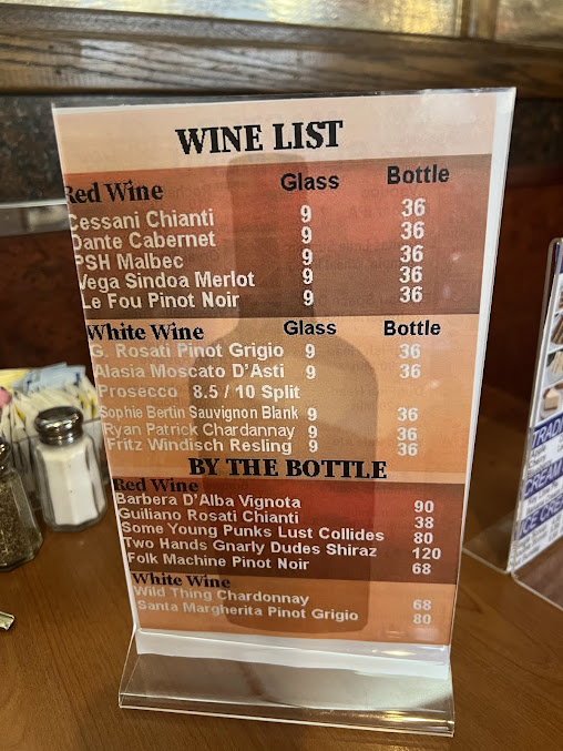 Menu Shore Diner - 7
