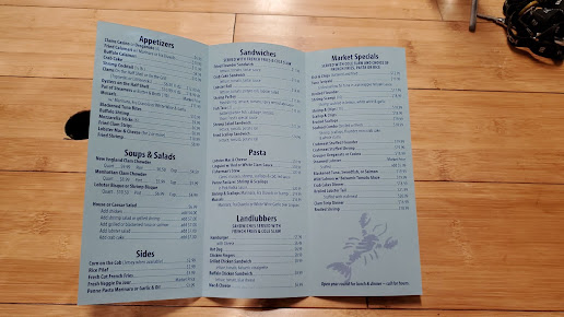 Menu Shore Fresh Seafood Market Restaurant - 6