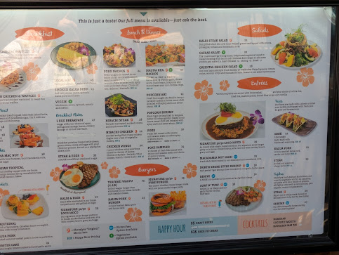 Menu Shorefyre Fresh Grill Bar At International Market Place - 5